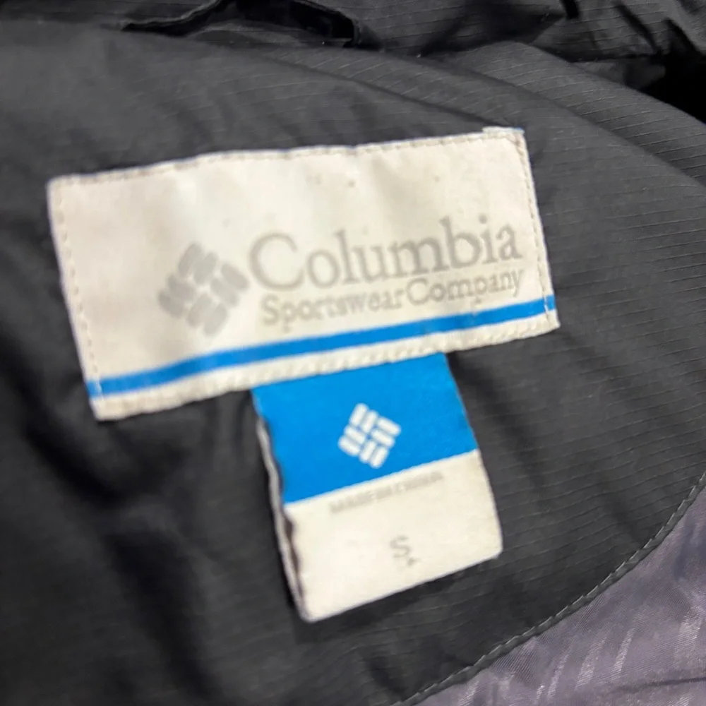 Columbia Black Omni Shield Down Puffer Vest Size S - Picture 6 of 11